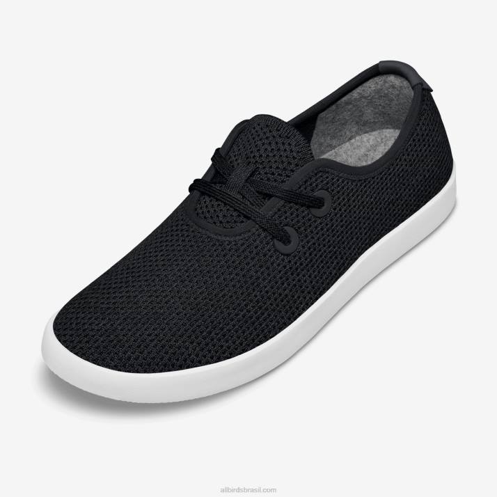 capitães de árvores masculinos 884J64 jet black (sola branca) Allbirds - Image 1