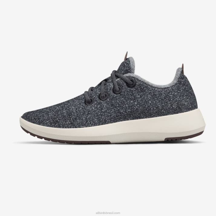 corredor de lã feminino mizzles 884J192 cinza natural (sola creme) Allbirds - Image 3