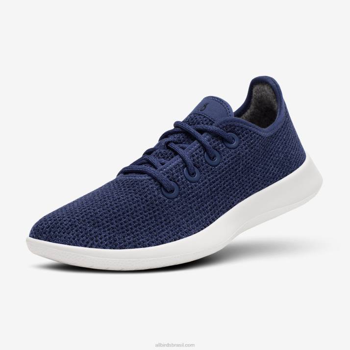corredores de árvore masculinos 884J11 índigo nebuloso (sola de nevasca) Allbirds - Image 1