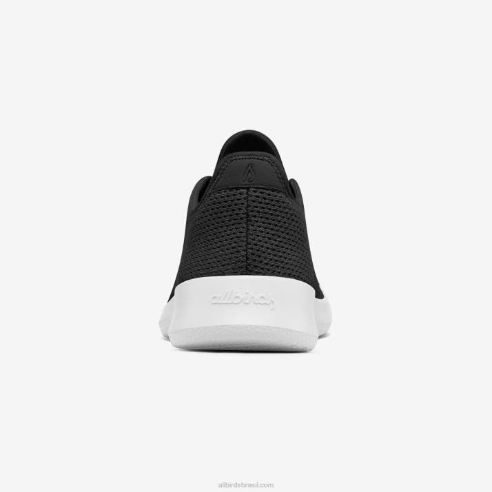 corredores de árvore masculinos 884J4 jet black (sola branca) Allbirds - Image 4