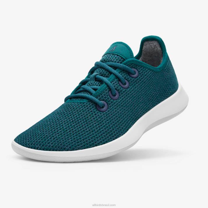 corredores de árvore masculinos 884J8 esmeralda profunda (sola nevasca) Allbirds - Image 1