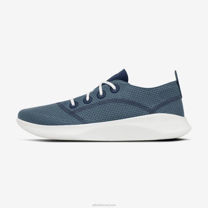 corredores de árvore superleves masculinos 884J46 azul-petróleo calmo (sola de nevasca) Allbirds - Image 3