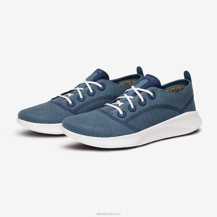 corredores de árvore superleves masculinos 884J46 azul-petróleo calmo (sola de nevasca) Allbirds - Image 7