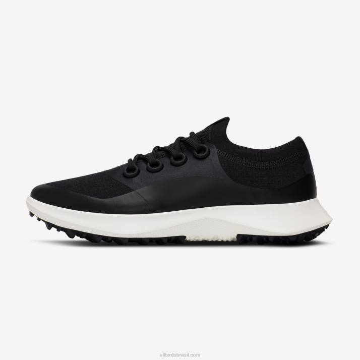 corredores de golfe masculinos 884J25 preto natural (sola nevasca) Allbirds - Image 3
