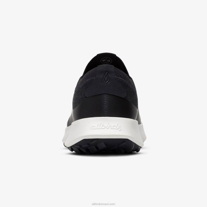 corredores de golfe masculinos 884J25 preto natural (sola nevasca) Allbirds - Image 4