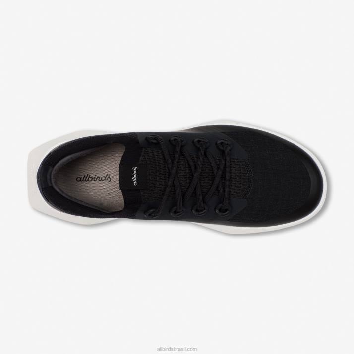 corredores de golfe masculinos 884J25 preto natural (sola nevasca) Allbirds - Image 5