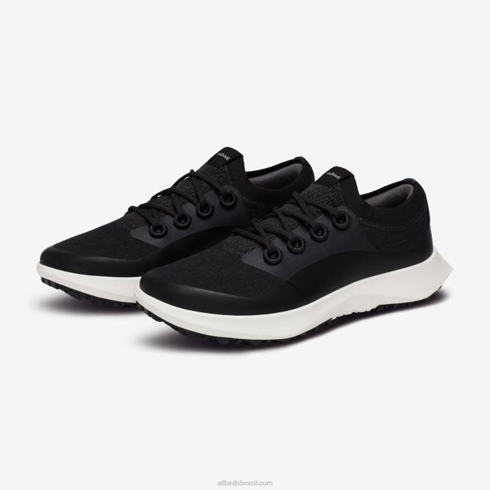 corredores de golfe masculinos 884J25 preto natural (sola nevasca) Allbirds - Image 7