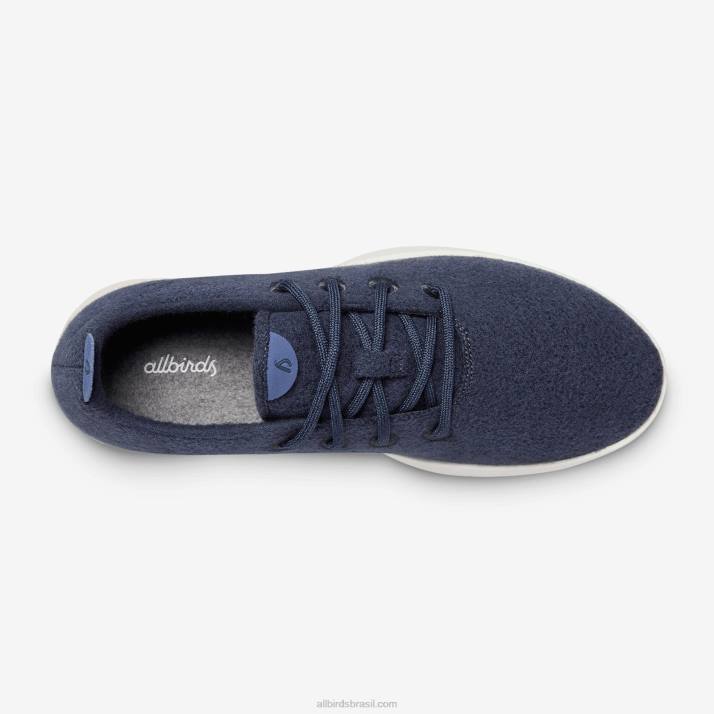 corredores de lã femininos 884J185 índigo nebuloso (sola de nevasca) Allbirds - Image 5