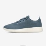 corredores de lã masculinos 884J31 azul-petróleo calmo (sola branca natural) Allbirds - Image 3