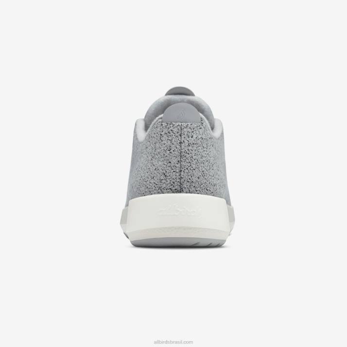 corredores de lã masculinos mizzles 884J48 cinza claro (sola branca natural) Allbirds - Image 4