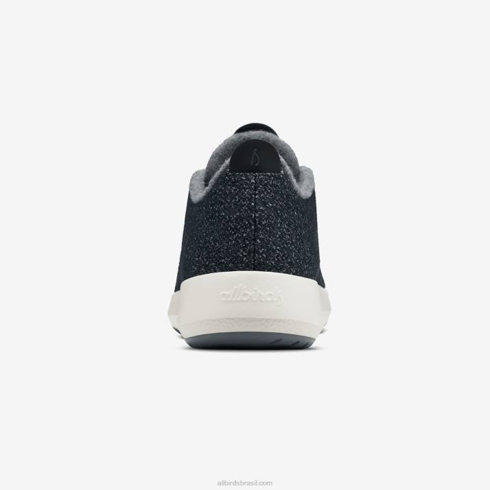 corredores de lã masculinos mizzles 884J49 cinza escuro (sola branca natural) Allbirds - Image 4