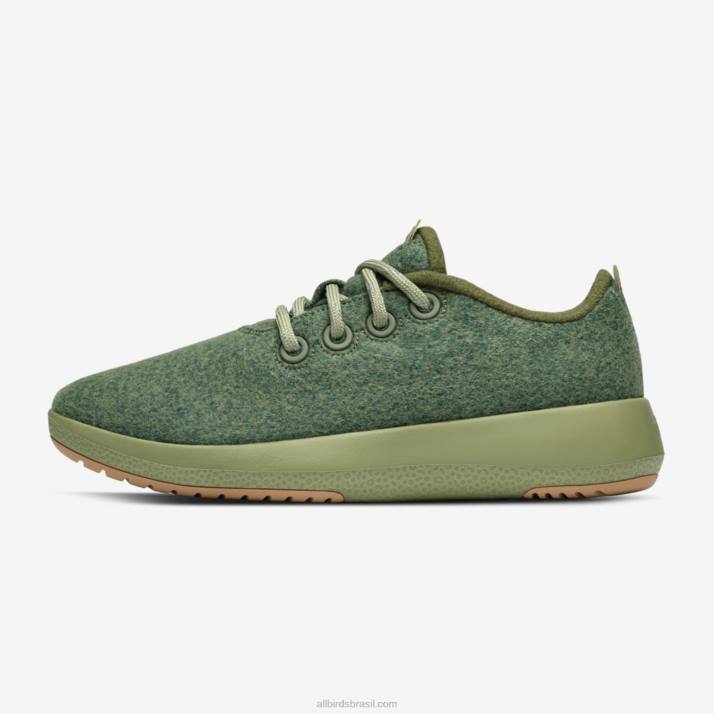corredores de lã masculinos mizzles 884J52 carga calma (sola cáqui áspera) Allbirds - Image 3