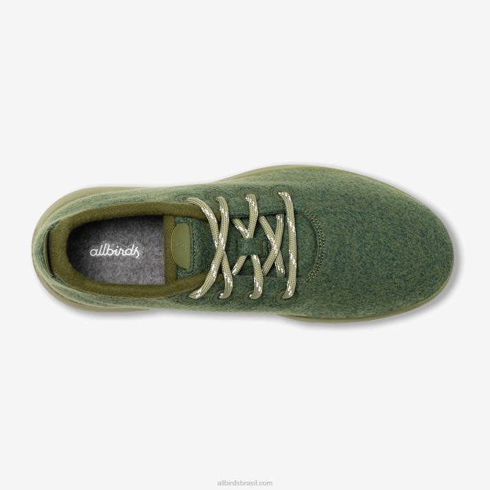 corredores de lã masculinos mizzles 884J52 carga calma (sola cáqui áspera) Allbirds - Image 5