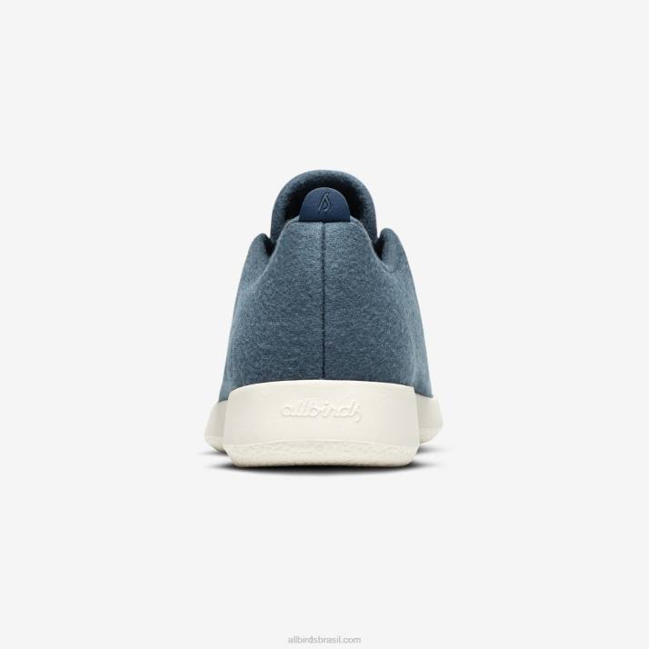 corredores de lã smallbirds - crianças grandes 884J257 azul-petróleo calmo (sola branca natural) Allbirds - Image 4