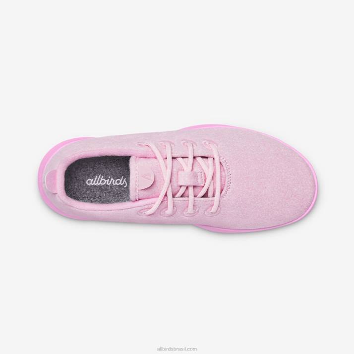 corredores de lã smallbirds - crianças grandes 884J261 rosa flutuante Allbirds - Image 5