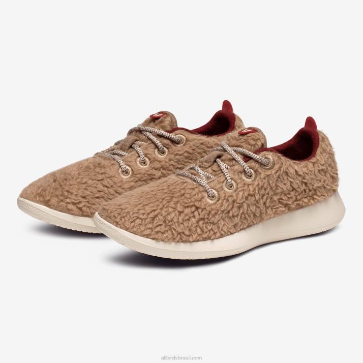 corredores de lã smallbirds - crianças grandes 884J265 penugem bege turva (sola bege hush) Allbirds - Image 8