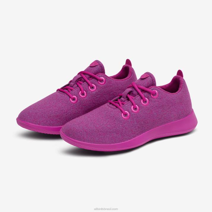 corredores de lã smallbirds - crianças grandes 884J267 florescer rosa Allbirds - Image 7