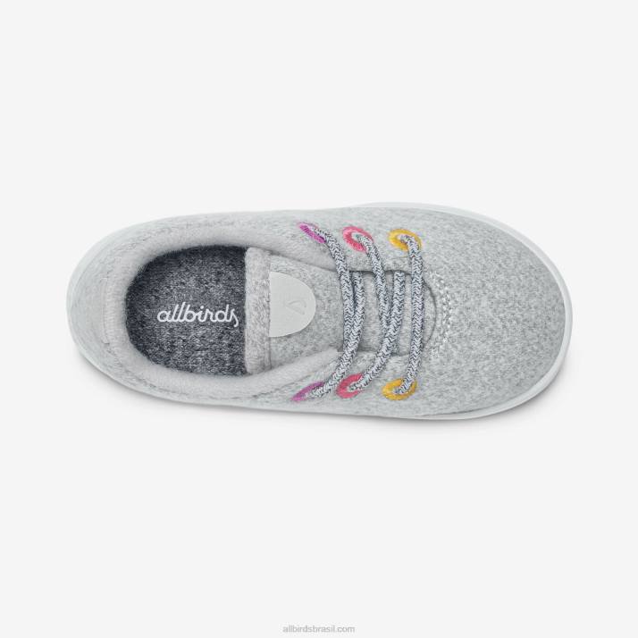 corredores de lã smallbirds - crianças pequenas 884J235 cinza claro Allbirds - Image 5