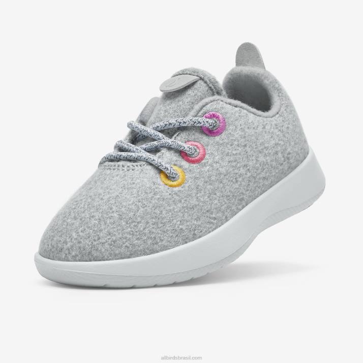 corredores de lã smallbirds - crianças pequenas 884J235 cinza claro Allbirds - Image 1