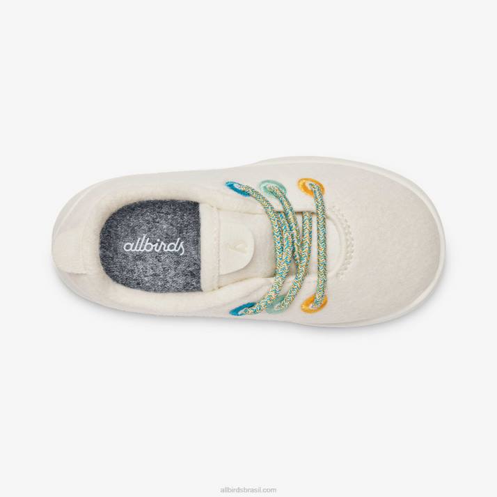 corredores de lã smallbirds - crianças pequenas 884J236 Branco natural Allbirds - Image 5