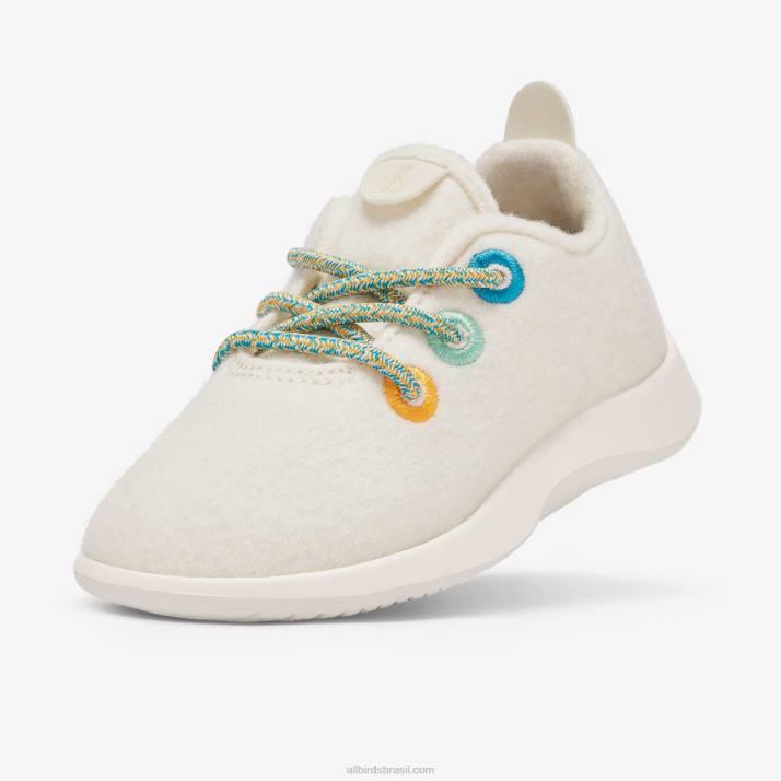 corredores de lã smallbirds - crianças pequenas 884J236 Branco natural Allbirds - Image 1