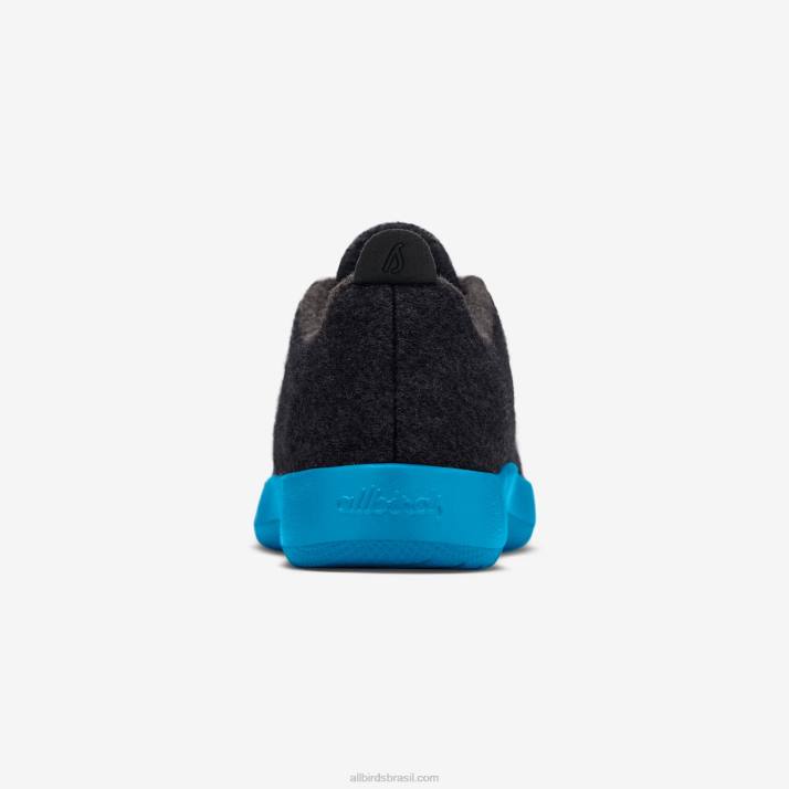 corredores de lã smallbirds - crianças pequenas 884J239 preto natural (sola verde-azulado prosperar) Allbirds - Image 4