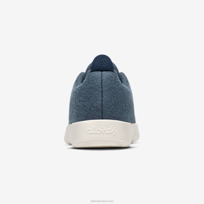 corredores de lã smallbirds - crianças pequenas 884J241 azul-petróleo calmo (sola branca natural) Allbirds - Image 4