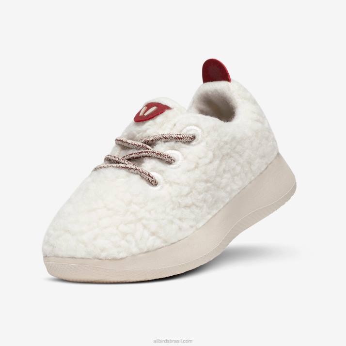 corredores de lã smallbirds - crianças pequenas 884J242 penugens brancas naturais (sola bege hush) Allbirds - Image 1