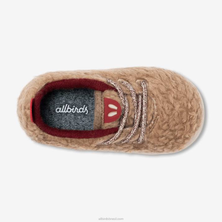 corredores de lã smallbirds - crianças pequenas 884J243 penugem bege turva (sola bege hush) Allbirds - Image 5