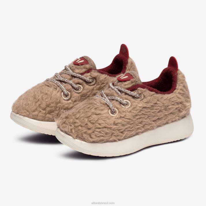 corredores de lã smallbirds - crianças pequenas 884J243 penugem bege turva (sola bege hush) Allbirds - Image 8