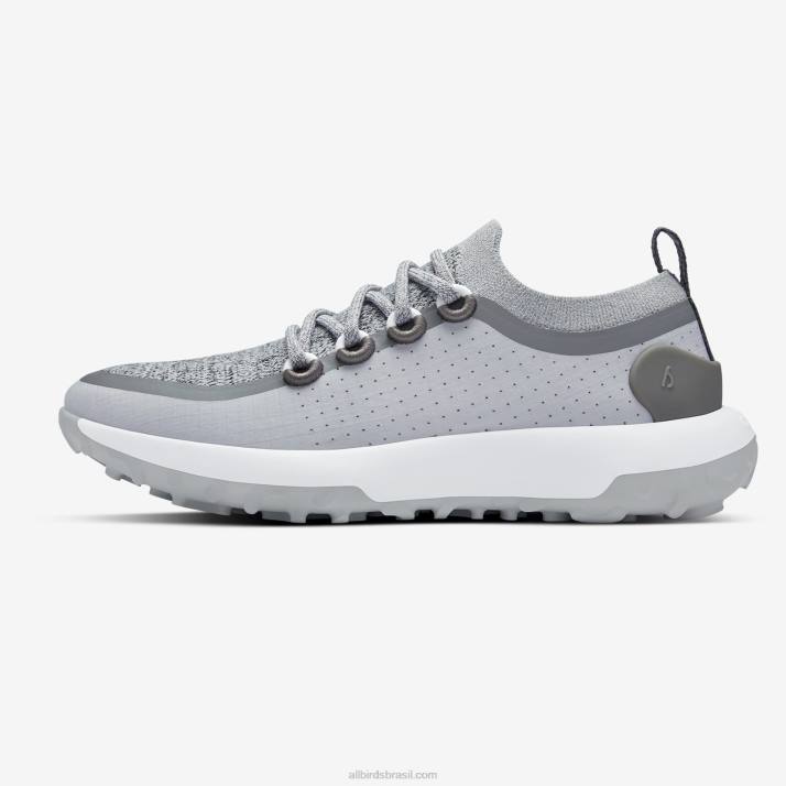 corredores de trilha femininos swt 884J189 cinza médio (sola cinza claro) Allbirds - Image 3