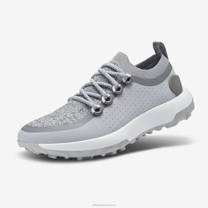 corredores de trilha femininos swt 884J189 cinza médio (sola cinza claro) Allbirds - Image 1