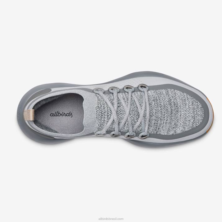 corredores de trilha masculinos swt 884J55 cinza médio (sola cáqui áspera) Allbirds - Image 5