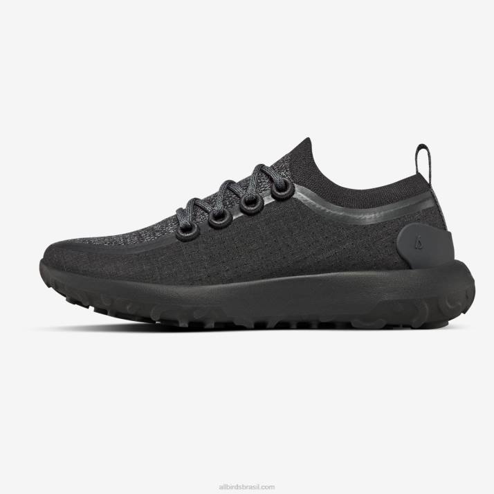 corredores de trilha masculinos swt 884J56 preto natural Allbirds - Image 3