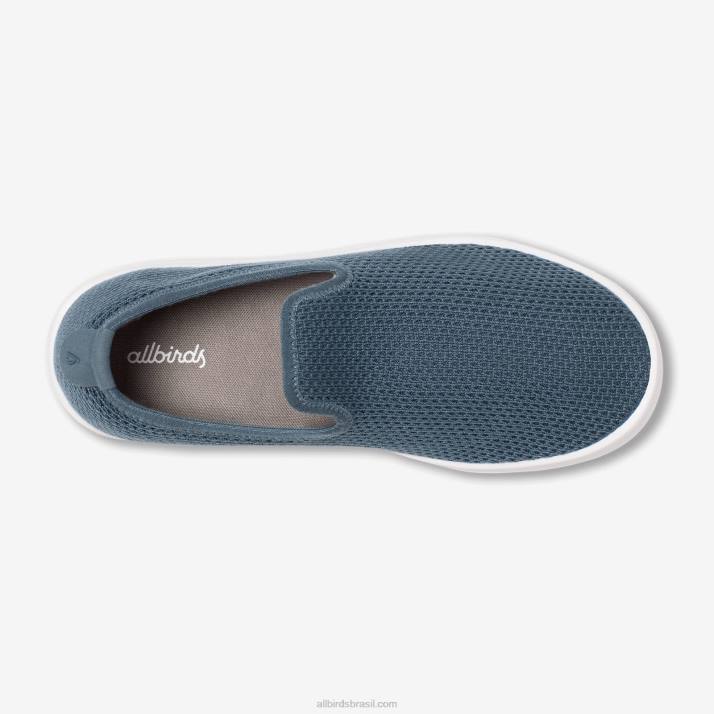 espreguiçadeiras de árvore masculinas 884J43 azul-petróleo calmo (sola de nevasca) Allbirds - Image 6