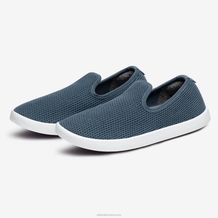 espreguiçadeiras de árvore masculinas 884J43 azul-petróleo calmo (sola de nevasca) Allbirds - Image 7