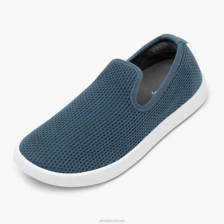 espreguiçadeiras de árvore masculinas 884J43 azul-petróleo calmo (sola de nevasca) Allbirds - Image 1