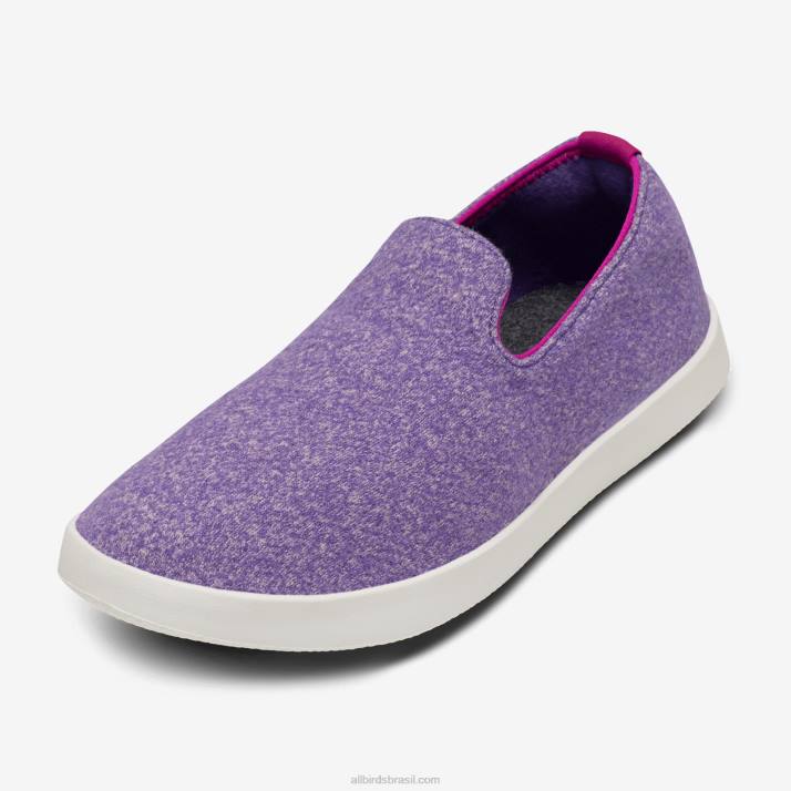 espreguiçadeiras de lã smallbirds - crianças grandes 884J269 chia roxo (solado nevasca) Allbirds - Image 1