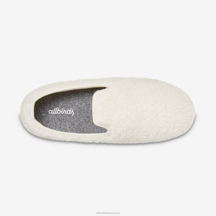 espreguiçadeiras de lã smallbirds - crianças grandes 884J270 penugens brancas naturais Allbirds - Image 4