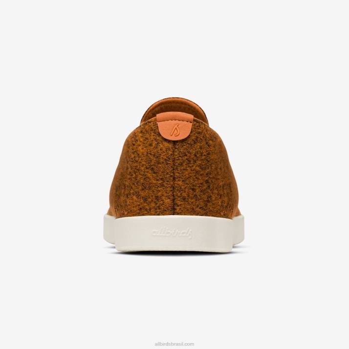 espreguiçadeiras de lã smallbirds - crianças grandes 884J271 ferrugem mel (sola branca natural) Allbirds - Image 4