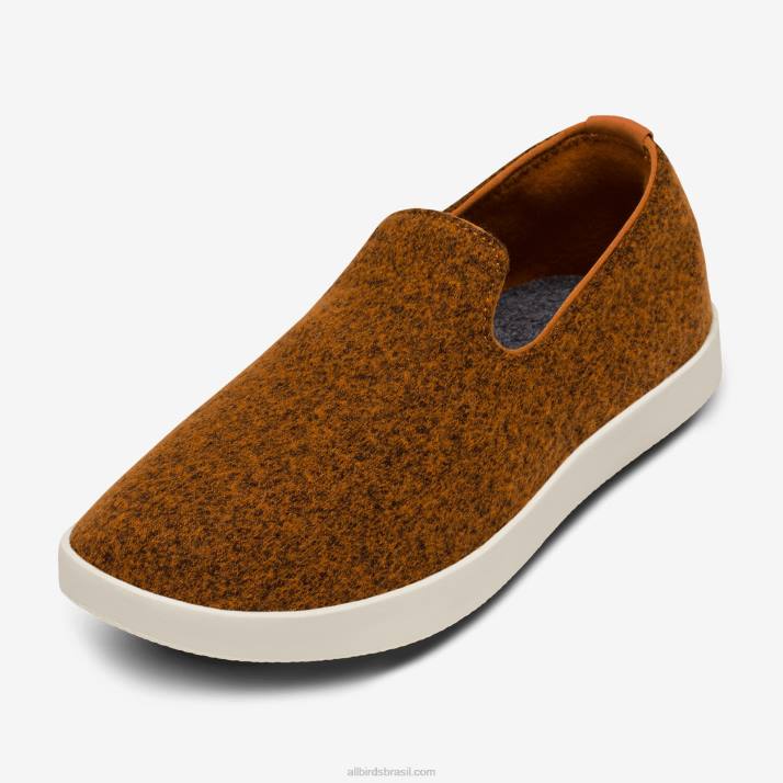 espreguiçadeiras de lã smallbirds - crianças grandes 884J271 ferrugem mel (sola branca natural) Allbirds - Image 1