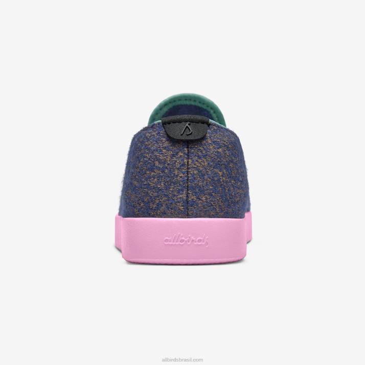 espreguiçadeiras de lã smallbirds - crianças pequenas 884J247 wowza azul (sola rosa flutuante) Allbirds - Image 4