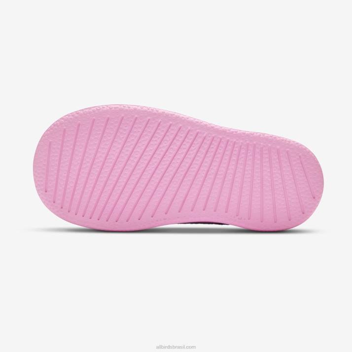 espreguiçadeiras de lã smallbirds - crianças pequenas 884J247 wowza azul (sola rosa flutuante) Allbirds - Image 6