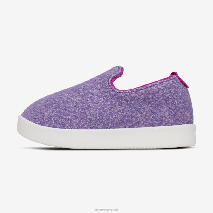 espreguiçadeiras de lã smallbirds - crianças pequenas 884J252 chia roxo (solado nevasca) Allbirds - Image 3