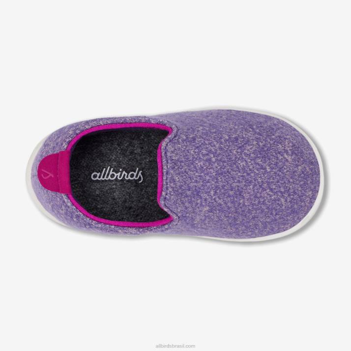 espreguiçadeiras de lã smallbirds - crianças pequenas 884J252 chia roxo (solado nevasca) Allbirds - Image 5