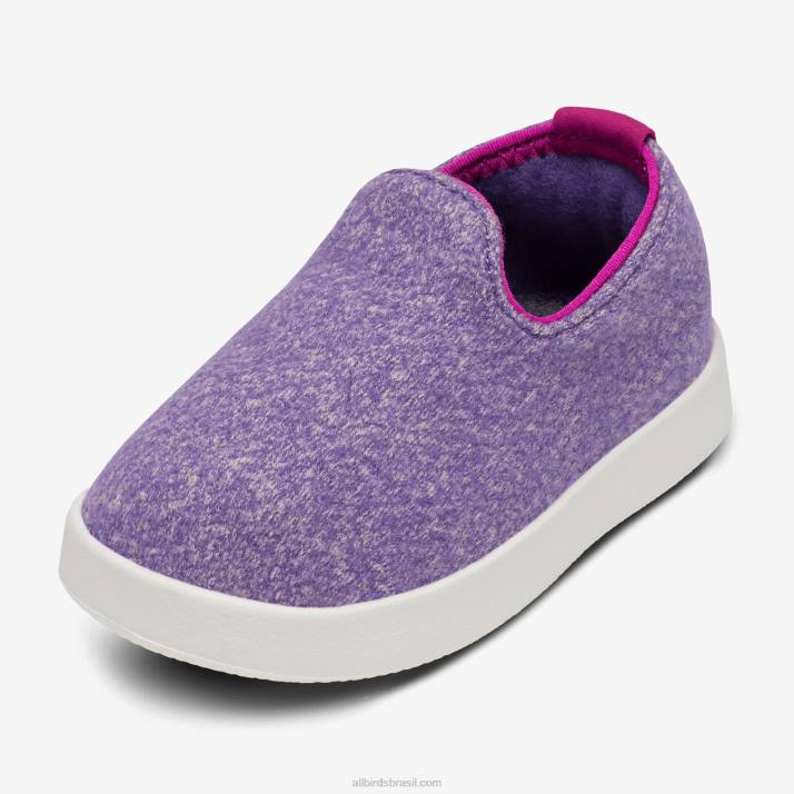 espreguiçadeiras de lã smallbirds - crianças pequenas 884J252 chia roxo (solado nevasca) Allbirds - Image 1