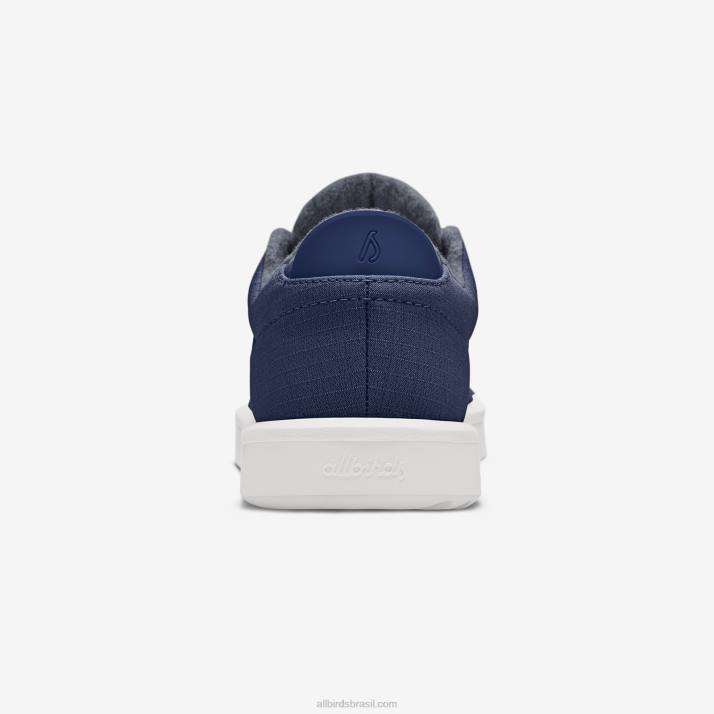 flautista de lã masculino tecido 884J68 índigo nebuloso (sola de nevasca) Allbirds - Image 3