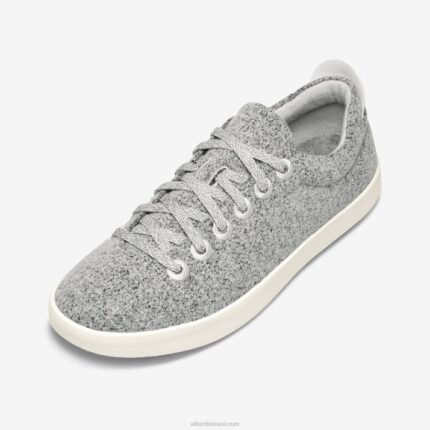 flautistas de lã masculinos 884J81 Dapple cinza (sola branca) Allbirds