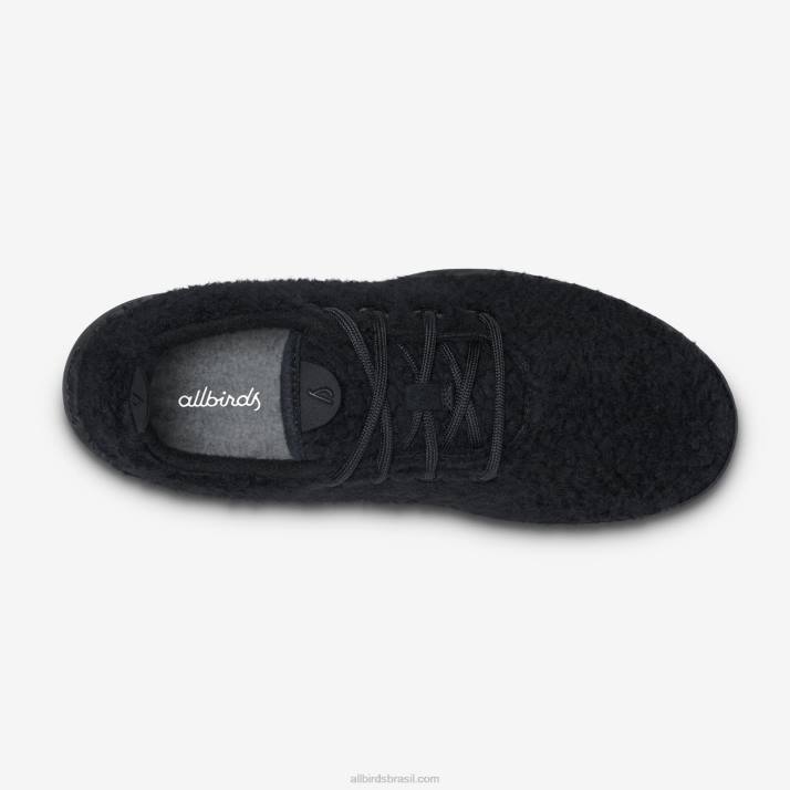 fluffs de corredor de lã masculino 884J106 preto natural Allbirds - Image 4