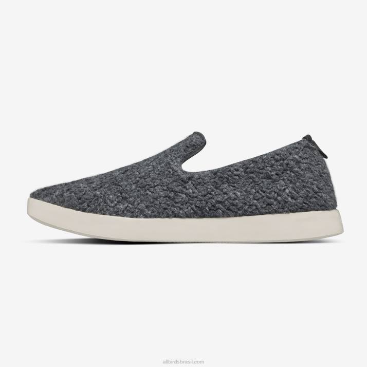 fofos de espreguiçadeira de lã feminina 884J199 cinza natural (sola creme) Allbirds - Image 2